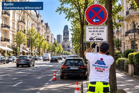 Halteverbotszone in Charlottenburg-Wilmersdorf