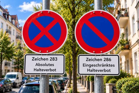 Eingeschränktes vs. absolutes Halteverbot: der Unterschied