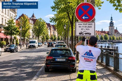 Halteverbotszone in Treptow-Köpenick