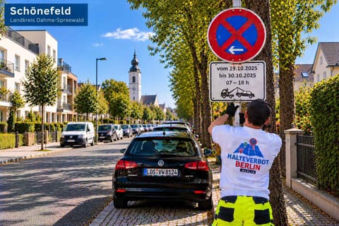 Halteverbotszone in Schönefeld